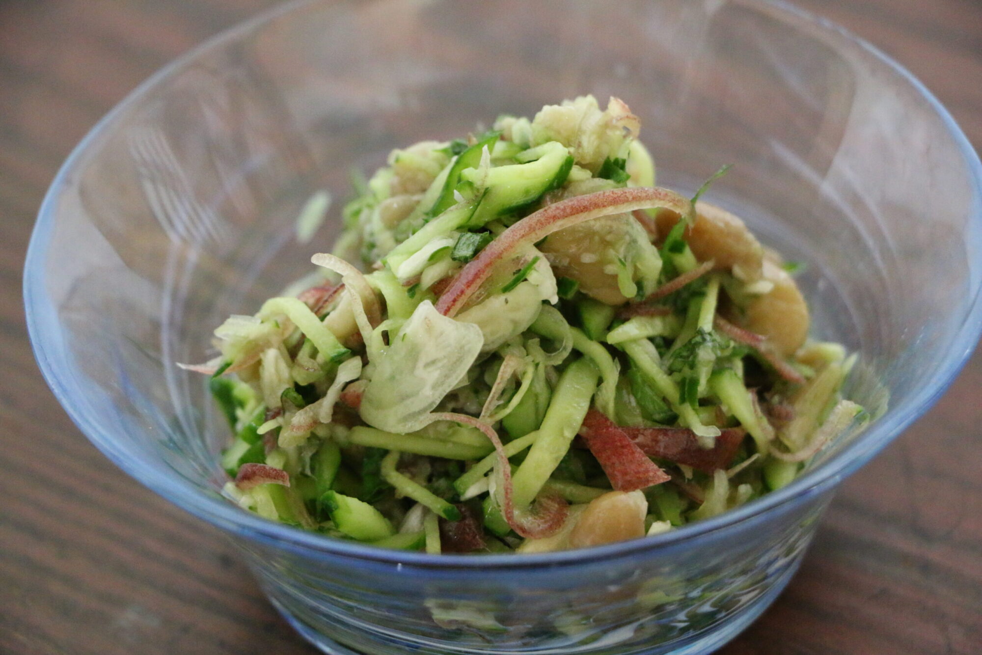 金山寺味噌の夏野菜和え