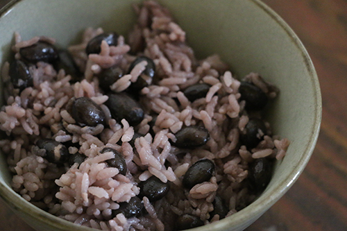 黒豆ごはん