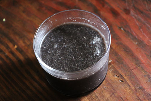 黒糀甘酒ソーダ割り